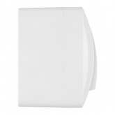 Блок TDM Селигер выключатель 1-клавишный + розетка 2П+З со шторками и крышкой IP54 белый