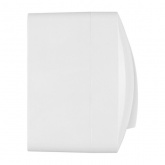 Блок TDM Селигер выключатель 2-клавишный + розетка 2П+З со шторками и крышкой IP54 белый