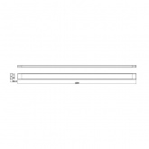 Светильник светодиодный ЭРА SPO-531-B-40K-036 36W 4000K 3960Lm IP20 опал черный L1200mm