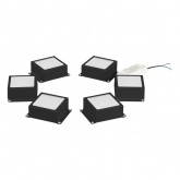 Светильник светодиодный ЭРА SPO-646-3-4K-B6 36W 4000K 3420Lm черный грильято 89x89 комп. 6 кубиков