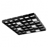 Светильник светодиодный ЭРА SPO-646-3-4K-B6 36W 4000K 3420Lm черный грильято 89x89 комп. 6 кубиков