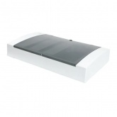 Щит навесной комбинированный EKF Unix (2х18м+1 монтажная плата) 4 габарит прозрачная дверь IP40 (электрический шкаф)