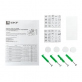 Щит навесной комбинированный EKF Unix (2х18м+1 монтажная плата) 4 габарит прозрачная дверь IP40 (электрический шкаф)