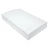 Щит навесной комбинированный EKF Unix (2х18м+1 монтажная плата) 4 габарит белая дверь IP40 (электрический шкаф)