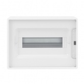 Щит настенный DKC FRAME 12 модулей с прозрачной дверцей с шиной IP40 белый