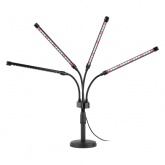 Настольный светильник для растений ЭРА FITO-40W-АLED-Ra-USB полного спектра 40 Вт черный