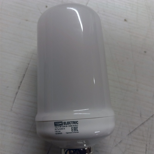 Декоративная светодиодная лампа с типом свечения 