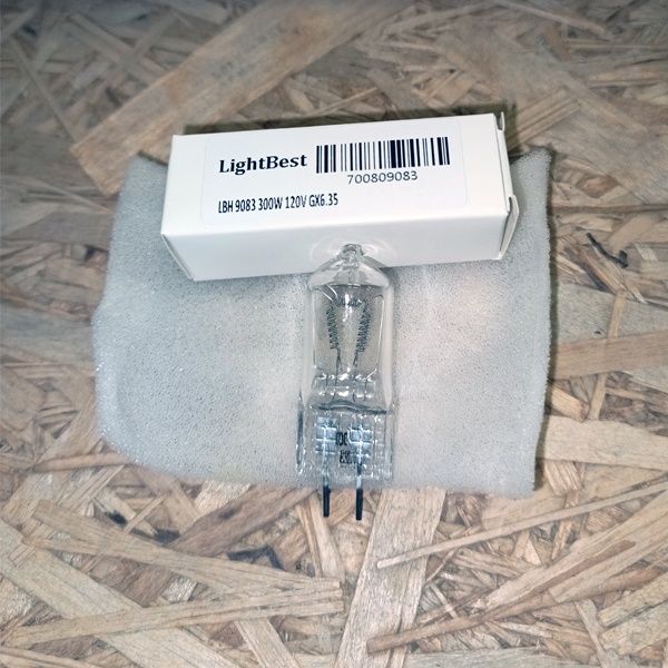 Галогенная лампа одноцокольная, на напряжние 120 В, мощностью 300 Вт