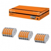 Клемма соединительная TDM 5 х (0,1-2,5) СК-415 с рычагом