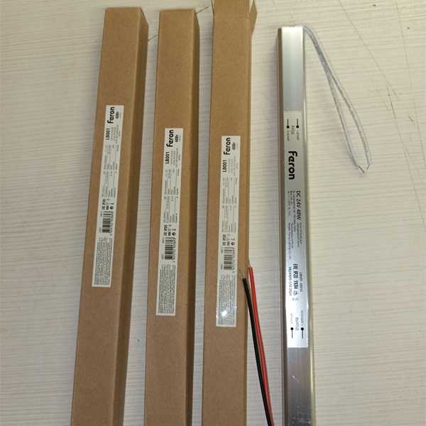 Электронный понижающий трансформатор на 24 Вольта Ферон LB001 мощностью 48 Ватт