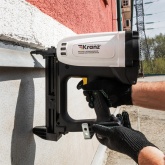 Пистолет гвоздезабивной Kranz газовый монтажный GN100, 100Дж, длина гвоздей 15-40мм, диаметр 2,7-3мм