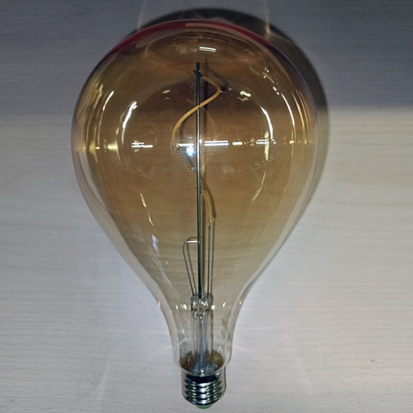 Светодиодная ретро-лампочка PS125 Навигатор, мощностью 4 Ватта, с цоколем E27, теплый свет, прозрачная колба