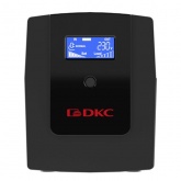 ИБП ДКС Info LCD линейно-интерактивный 1200ВА/720Вт 2х7Ач IEC C13 4шт USB+RJ45