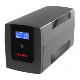 ИБП ДКС Info LCD линейно-интерактивный 1200ВА/720Вт 2х7Ач IEC C13 4шт USB+RJ45
