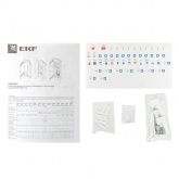 Встраиваемый силовой щит EKF PROxima Nova (4х12) 48 модулей с пластиковой дверью IP41 белый