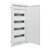 Встраиваемый силовой щит EKF PROxima Nova (4х12) 48 модулей с пластиковой дверью IP41 белый