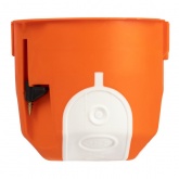 Коробка установочная ЭРА KUU-71-65-unibox оранжевая универсальная 71х65мм UniBox для твердых и полых