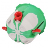 Коробка установочная ЭРА KUU-68-55-unibox двухкомпонентная универсальная зеленая 68х55мм UniBox само