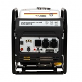 Генератор инверторный Kranz KR3500IO 3,5кВт 230В 7л IP44 открытый корпус, ручной стартер