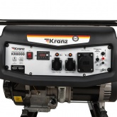 Генератор бензиновый Kranz KR8000 8кВт 230В 25л IP23 ручной стартер