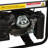 Генератор бензиновый Kranz KR8000 8кВт 230В 25л IP23 ручной стартер