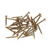 Саморез универсальный Kranz 3х25 желтый цинк, пакет (1000 шт/уп)