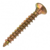 Саморез универсальный Kranz 3х25 желтый цинк, пакет (1000 шт/уп)