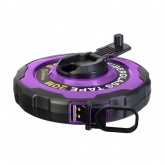 Рулетка Ermenrich Reel SR20, мерная лента, длина полотна 20м, ширина полотна 15мм, фиолетовый