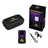 Дозиметр Ermenrich Ping RD50, для измерений гамма-, бета- и рентгеновского излучения, фиолетовый