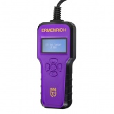 Тестер автомобильный аккумуляторный Ermenrich Zing AL40, фиолетовый