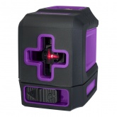 Лазерный уровень Ermenrich BASE LT10, 2 линии, цвет лазера красный, диапазон до 15 м, фиолетовый