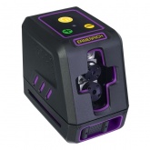 Лазерный уровень Ermenrich BASE LT40, 2 линии, цвет лазера зеленый, диапазон до 30 м, фиолетовый