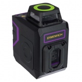 Лазерный уровень Ermenrich PLUS LN30, 5 линий, цвет лазера зеленый, диапазон до 30 м, фиолетовый