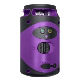 Лазерный уровень Ermenrich PLUS LN40, 5 линий, цвет лазера зеленый, диапазон до 30 м, фиолетовый