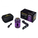 Лазерный уровень Ermenrich PLUS LN40, 5 линий, цвет лазера зеленый, диапазон до 30 м, фиолетовый