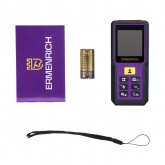 Лазерная рулетка Ermenrich Reel PRO GM60 до 60 метров фиолетовый