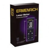 Лазерная рулетка Ermenrich Reel PRO GE80 до 80 метров фиолетовый