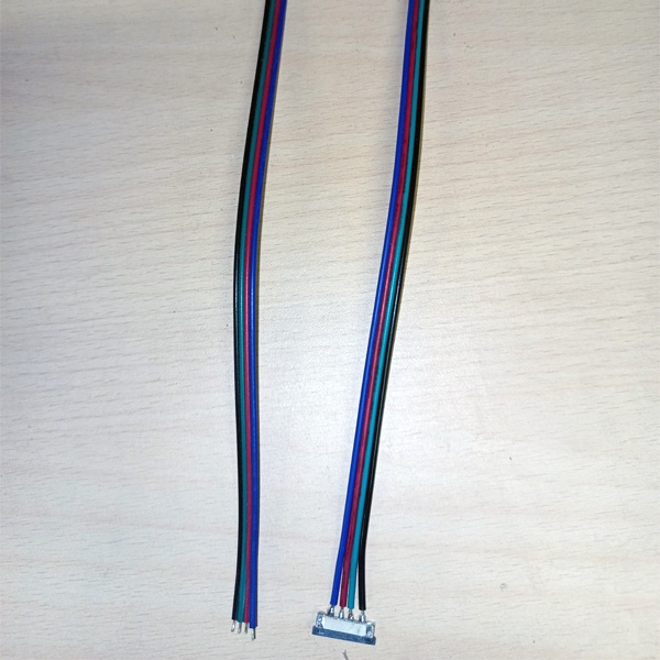 Соединительный провод для светодиодных лент 0.2м, LD105 Feron