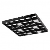 Светильник светодиодный ЭРА SPO-646-3-5K-B6 36W 5000K 3420Lm черный грильято 89х89 комп. 6 кубиков