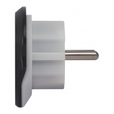 Адаптер универсальный (переходник) ЭРА SP-1e-UVL 16А с заземлением, белый