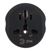 Адаптер универсальный (переходник) ЭРА SP-1e-UVL 16А с заземлением, белый