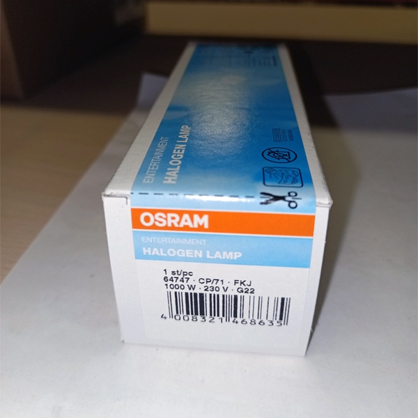 Одноцокольный источник света Осрам для студийного освещения