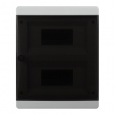 Щит пластиковый встраиваемый ЭРА COMFORT ЩРВ-П-24 (2х12) модулей IP40 прозрачная дверь