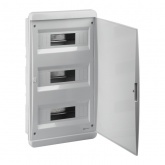 Щит пластиковый встраиваемый ЭРА COMFORT ЩРВ-П-36 (3х12) модулей IP40 белая дверь