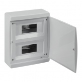 Щит пластиковый навесной ЭРА COMFORT ЩРН-П-18 (2х9) модулей IP41 белая дверь