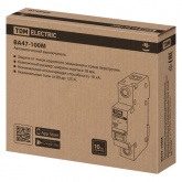 Выключатель автоматический TDM ВА47-100М 1Р  С100А 10кА 1 модуль