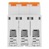 Выключатель автоматический TDM ВА47-100М 3Р  С100А 10кА 3 модуля