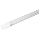 Светильник для растений, светодиодная линейная фитолампа ЭРА FITO-9W-Ra90-Т8+FITO-Holder IP65 2xG13