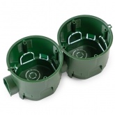 Коробка установочная Промрукав углубленная безгалогенная (HF) 68х60 подрозетник (160шт/кор)