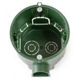 Коробка установочная Промрукав углубленная безгалогенная (HF) 68х60 подрозетник (160шт/кор)